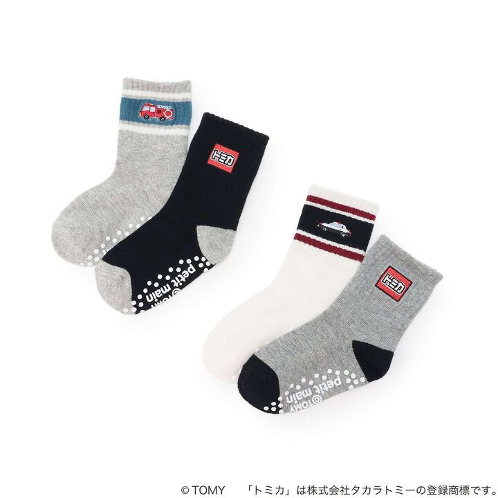 [TOMICA] Socks 2P,Light gray, medium image number 5
