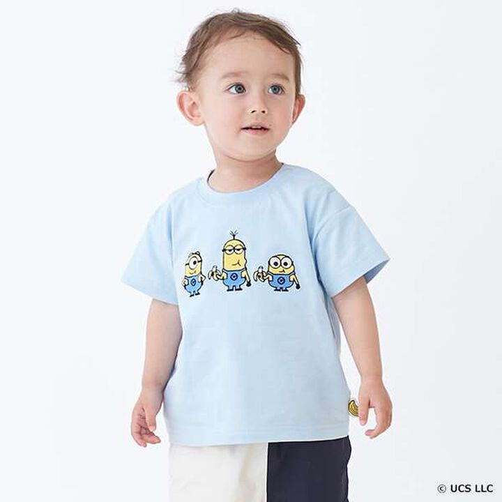 Minion Appliqu&eacute; T-Shirt,Off white, medium image number 19