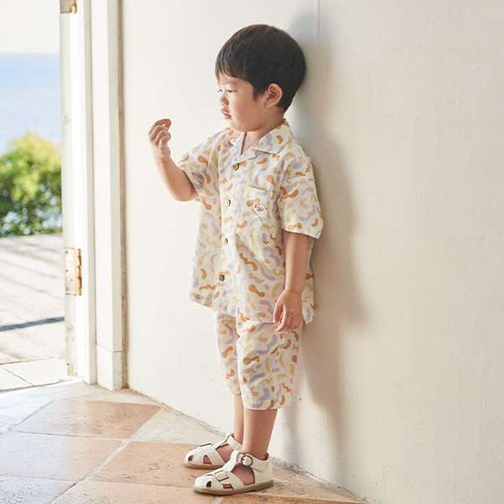[Link] Assorted Pattern Half Pants [Link] (Kids),Beige, medium image number 13