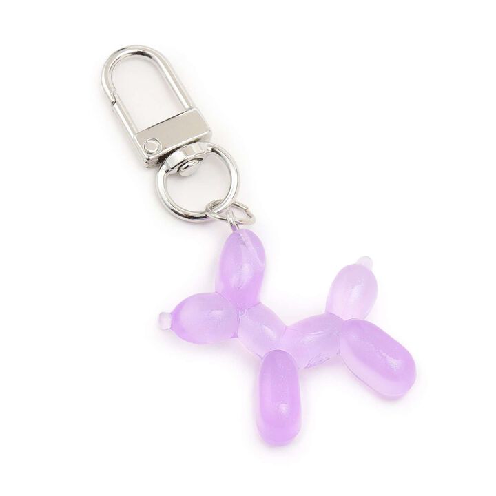 [For Preschool Use] [Safe] Glow-in-the-Dark Balloon Art Keychain,Turquoise, medium image number 2
