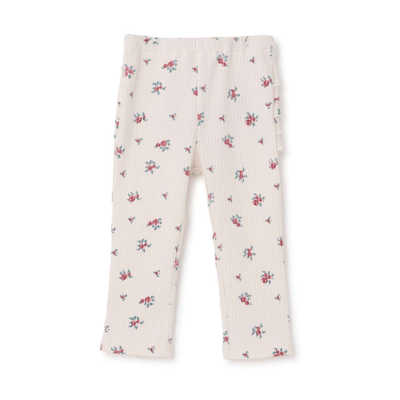 Back Frill Leggings,Blue, large image number 4