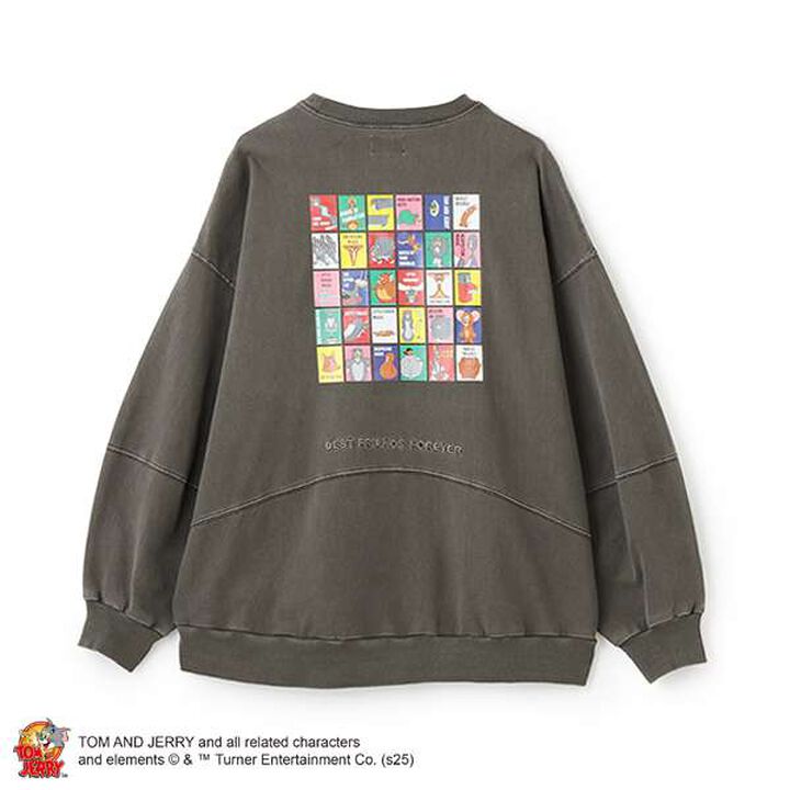 [AMI] [TOM AND JERRY] Funny Art Pullover,Gray, medium image number 9