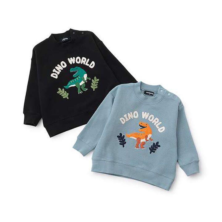 Sagara Dinosaur Sweatshirt,Moderate blue, medium image number 8