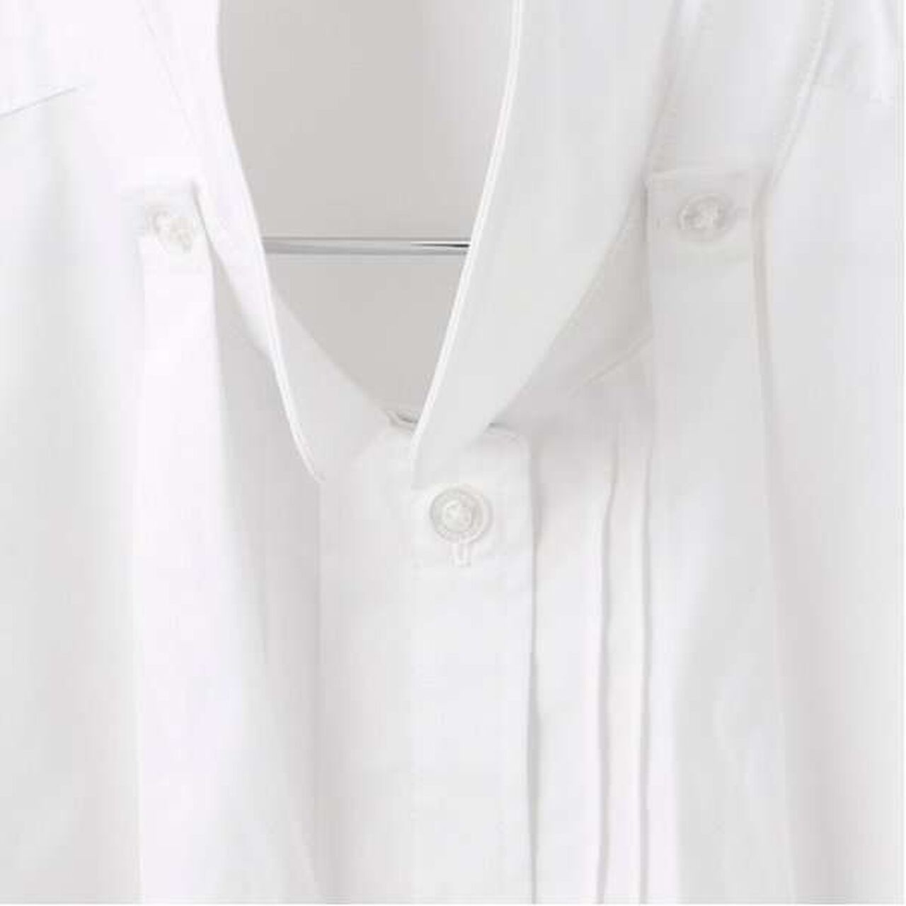 Easy-Care Graduation Bow Tie Blouse,Off white, large image number 4