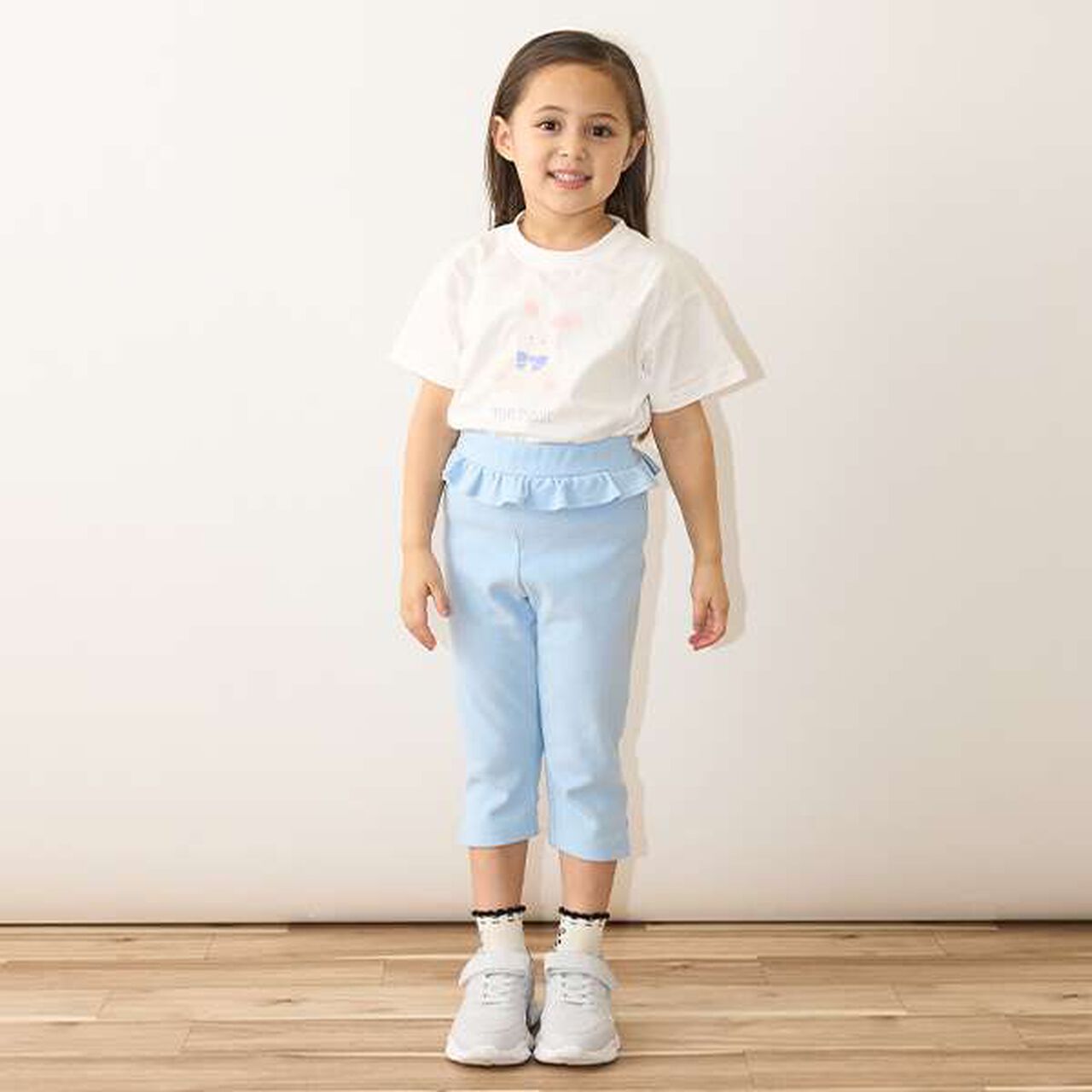 Tomo Pants Side Slit 7/8 Capri Pants,Beige, large image number 25