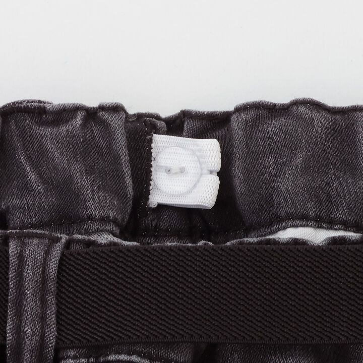Shorts with Belt,Black, medium image number 11