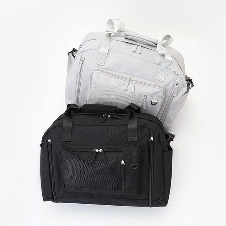 [Capacity 40-50L] [LTXC] 3-Way Expandable Boston Bag,Gray, medium image number 15