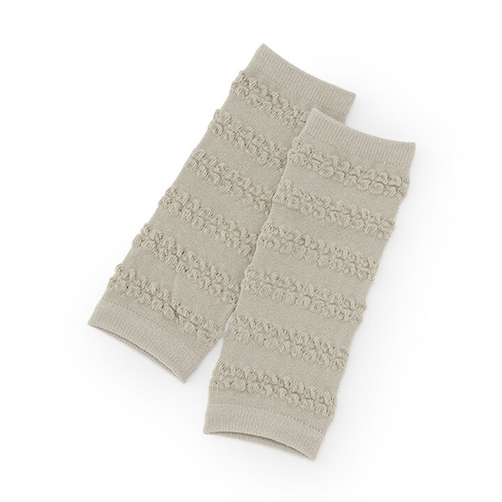 Poko Poko Leg Warmers,Light khaki, medium image number 0