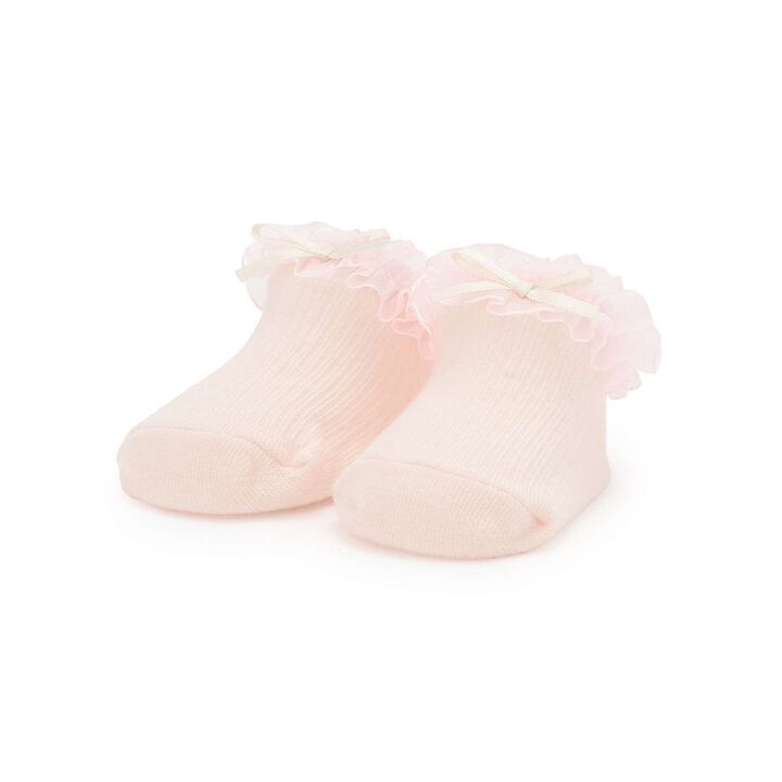 Organza Frill Cup Socks,, medium
