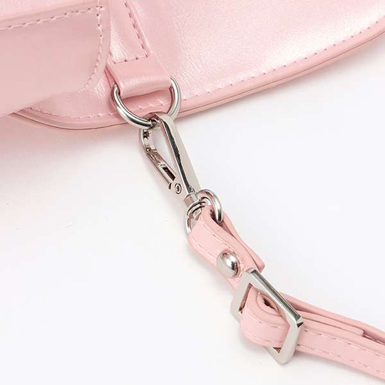 Double Ribbon Handbag,Black, large image number 5