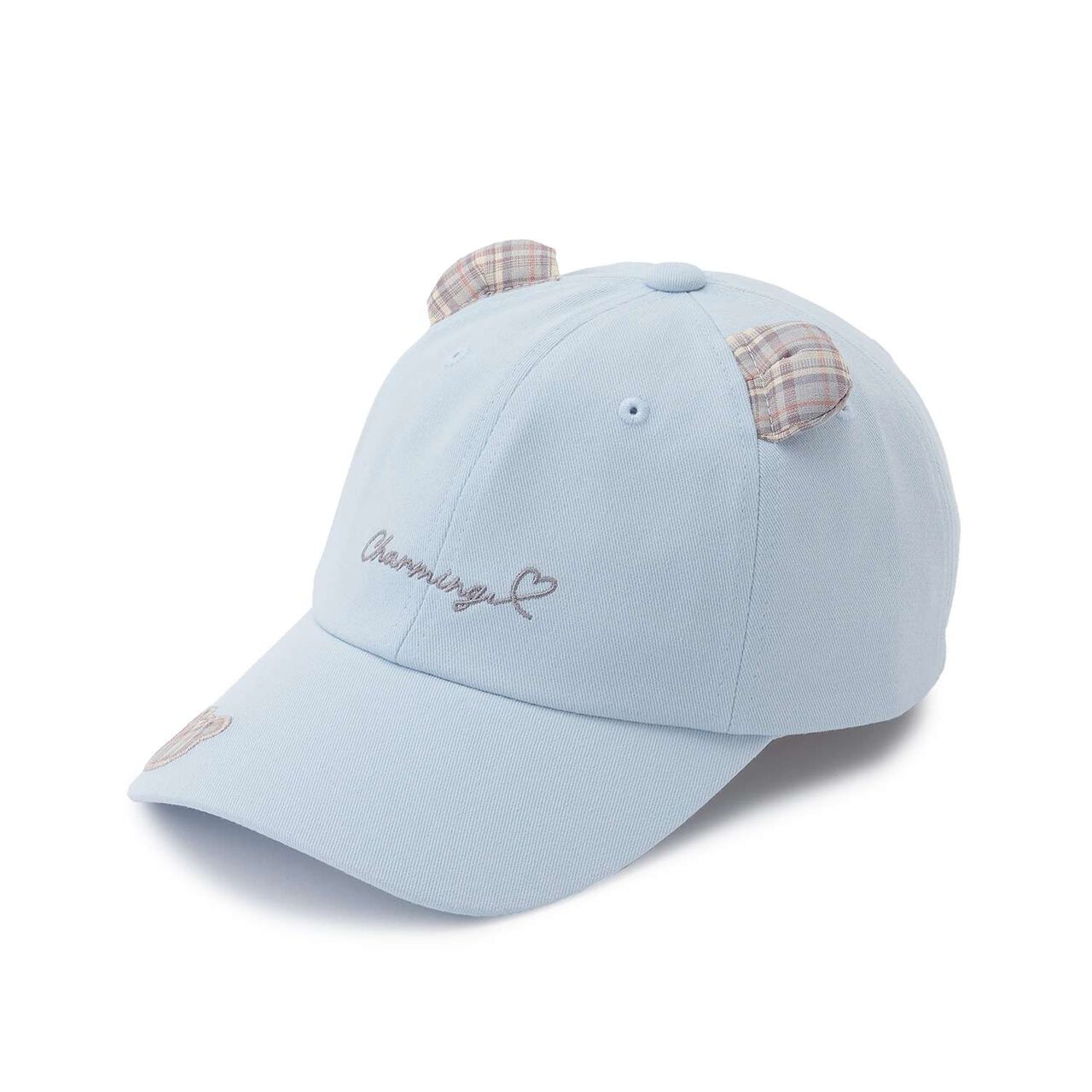 Checkered Bear Low Cap,Sax blue, large image number 9