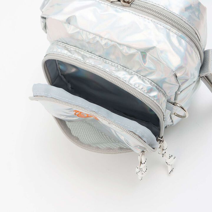 [LTXC] Easy Mesh Pocket Mini Shoulder Bag,Silver, medium image number 15