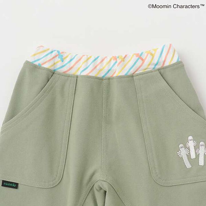 MOOMIN/Character Butt 6-Length Pants,Khaki, medium image number 7