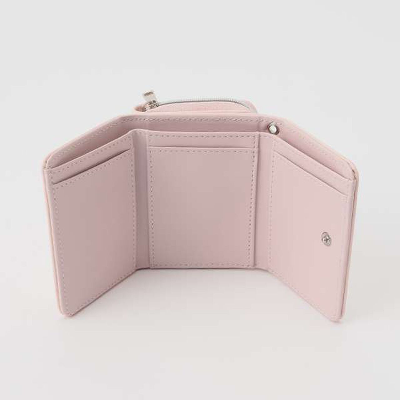 Shoulder Ribbon 3-Fold Wallet,Black, large image number 6