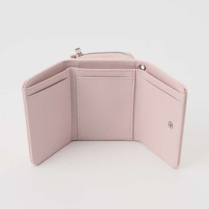 Shoulder Ribbon 3-Fold Wallet,Black, medium image number 6