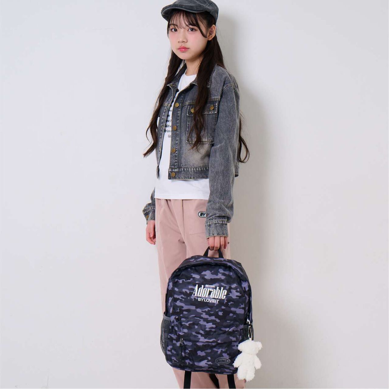 Bear Backpack,Gray, large image number 0