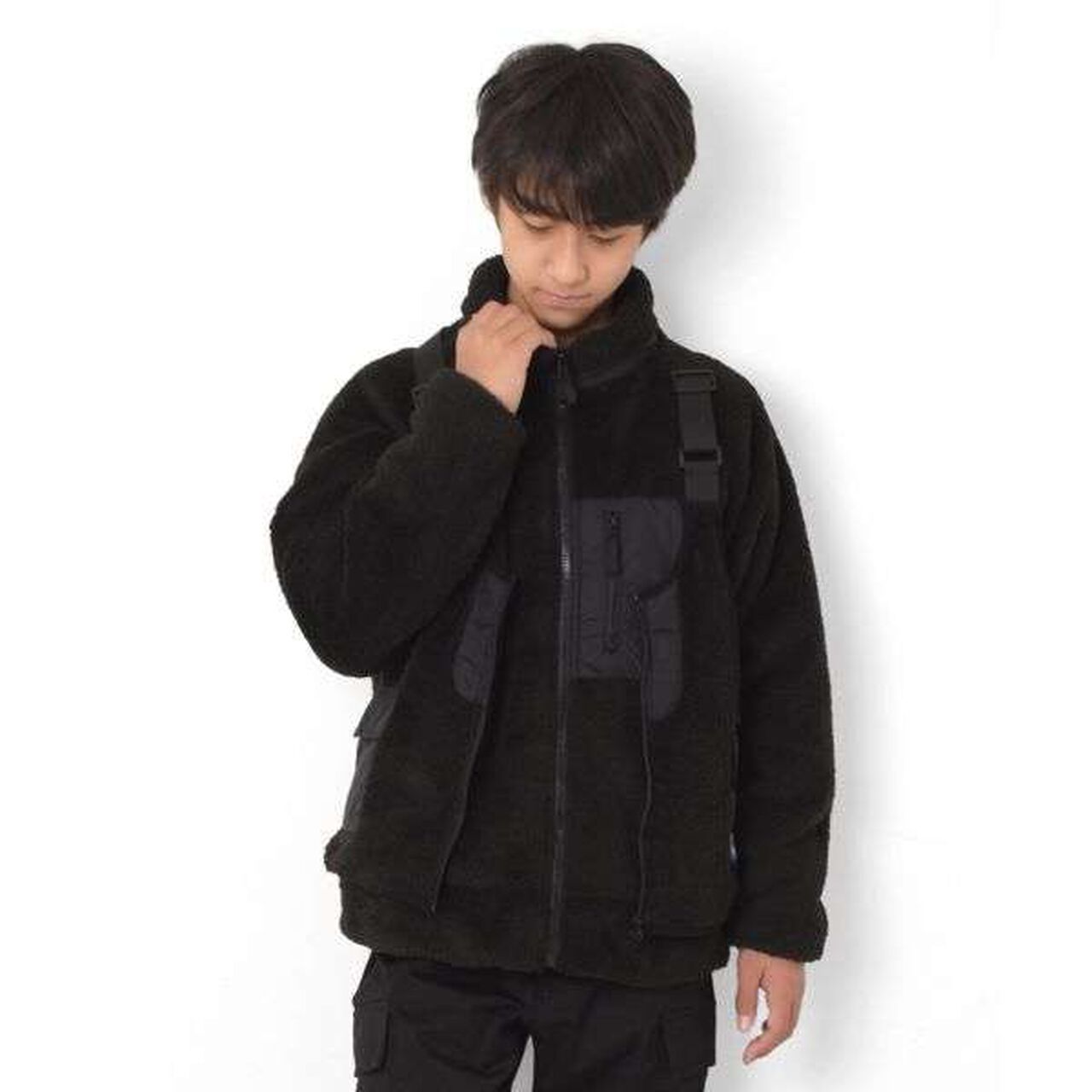 [Penfield] Boa Vest,Black, large image number 14