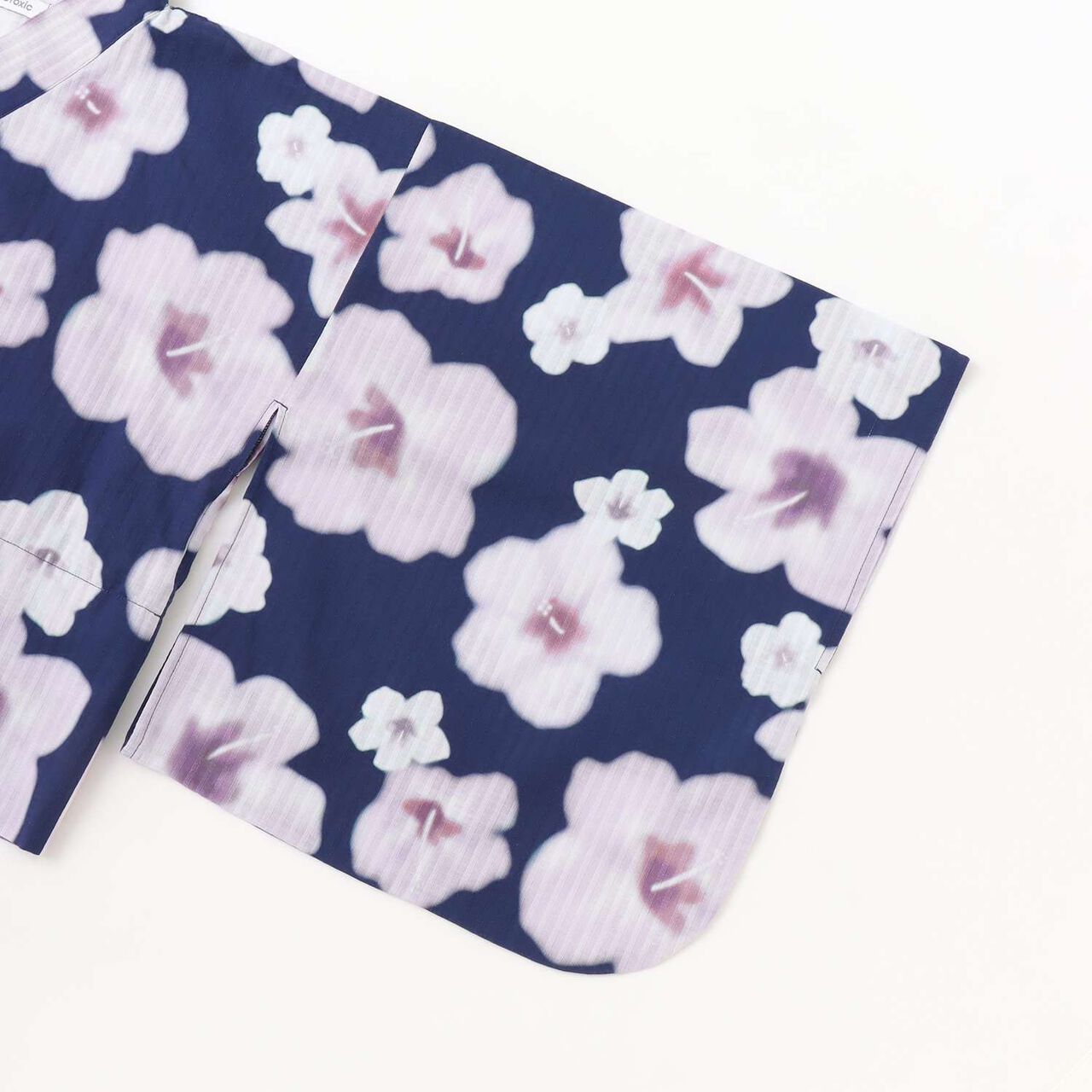 Floral Pattern Two-Piece Yukata,Pearl white, large image number 23