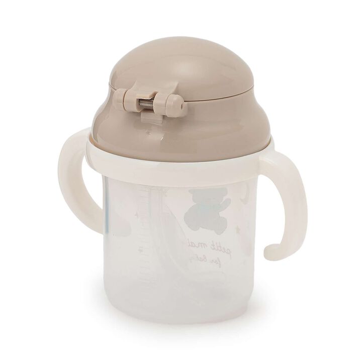 Straw Mug,Beige, medium image number 1