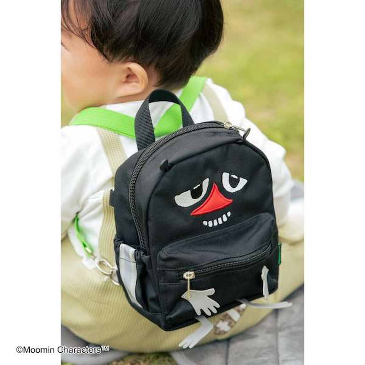 [MOOMIN] Stinky Backpack Pouch,Black, large image number 0