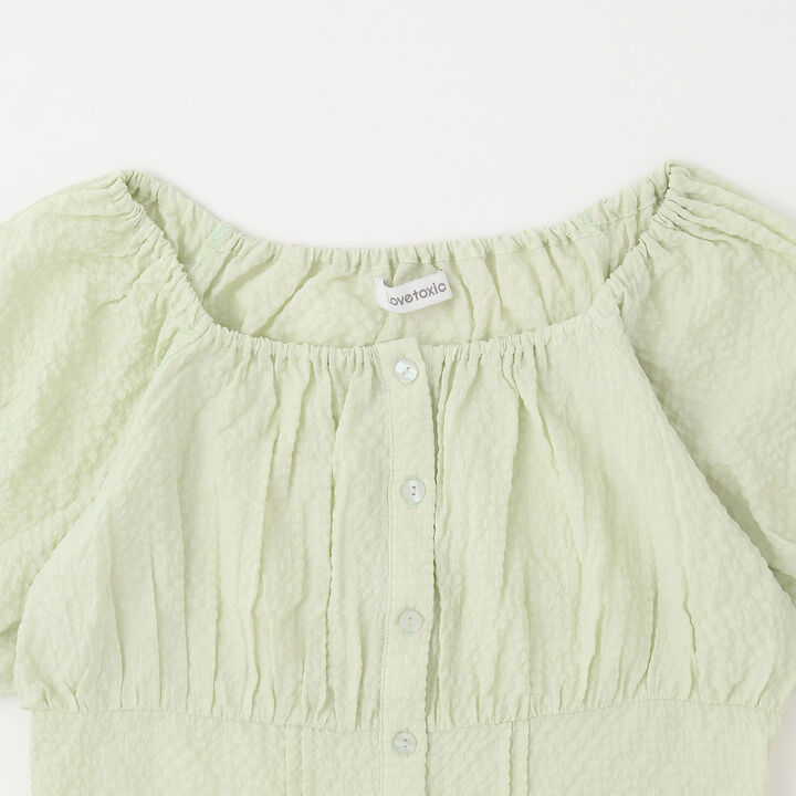 Off-Shoulder Blouse,Light green, medium image number 9