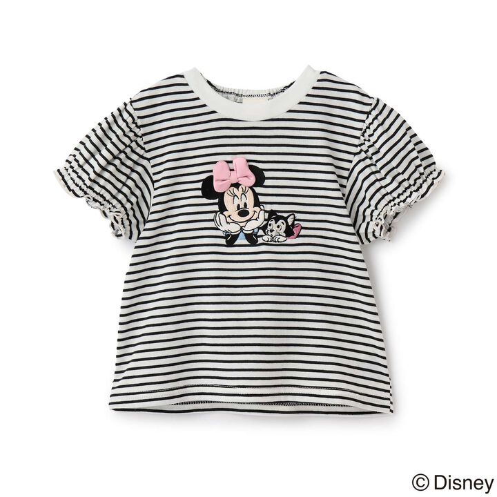 [Disney] Graphic Mellow Short Sleeve T-Shirt,Striped, medium image number 8