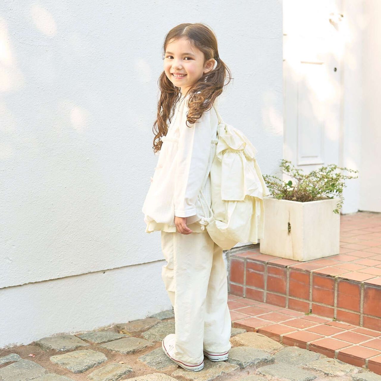 [School-Ready] Water-Repellent, Anti-Stain, Durable, UV Frill Easy Nap,Navy, large image number 17