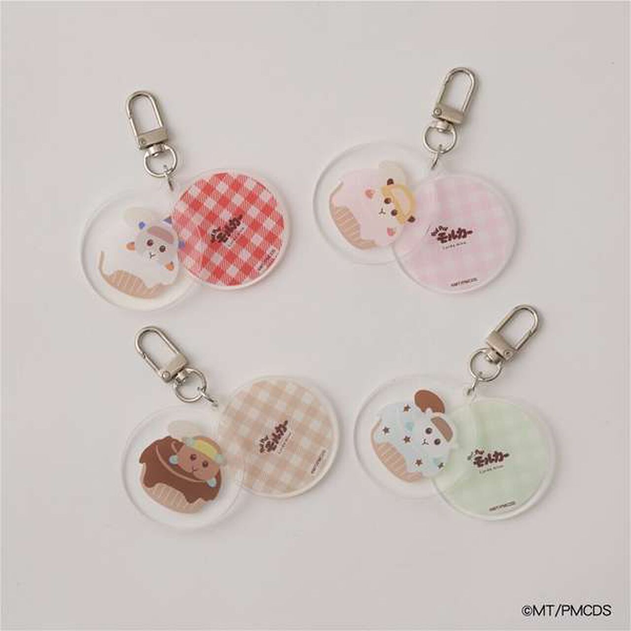 Molkky Dessert Molkky Acrylic Keychain,Red, large image number 2