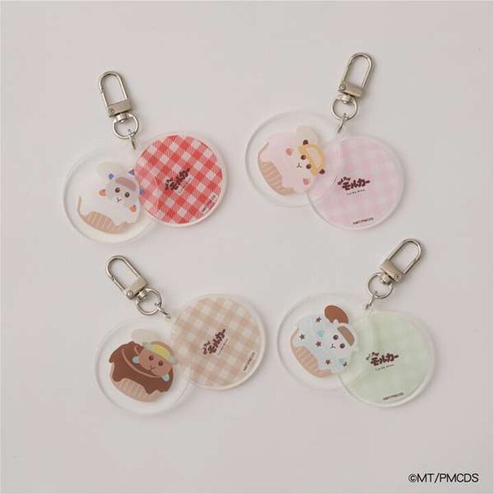 Molkky Dessert Molkky Acrylic Keychain,Red, medium image number 2