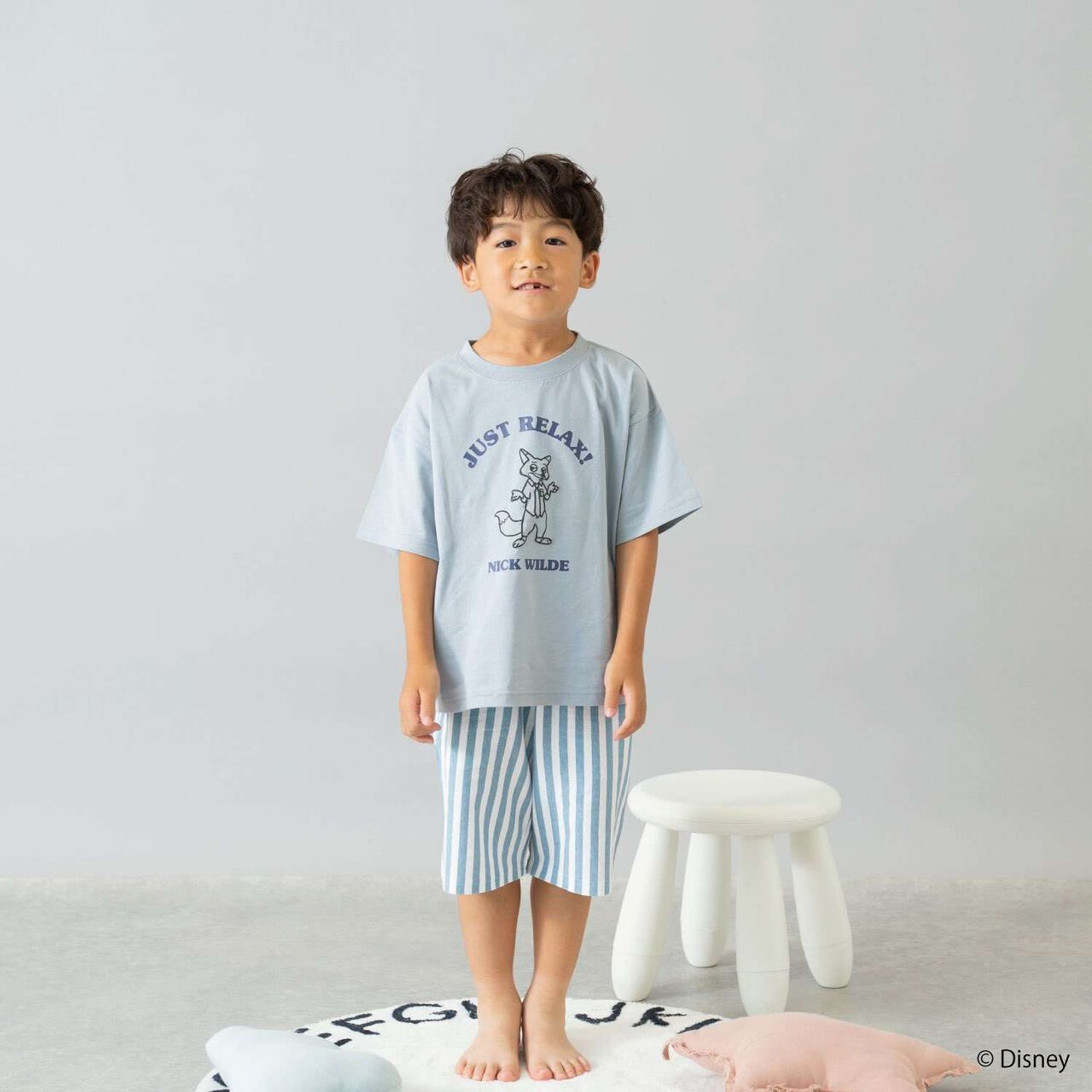 [Zootopia] One-Mile Wear Set,Sax blue, large image number 8