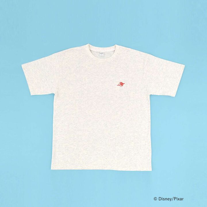 [DISNEY/PIXAR/TOY STORY] DAD 玩具總動員外星人寬版短袖T恤,牛奶白, medium image number 7