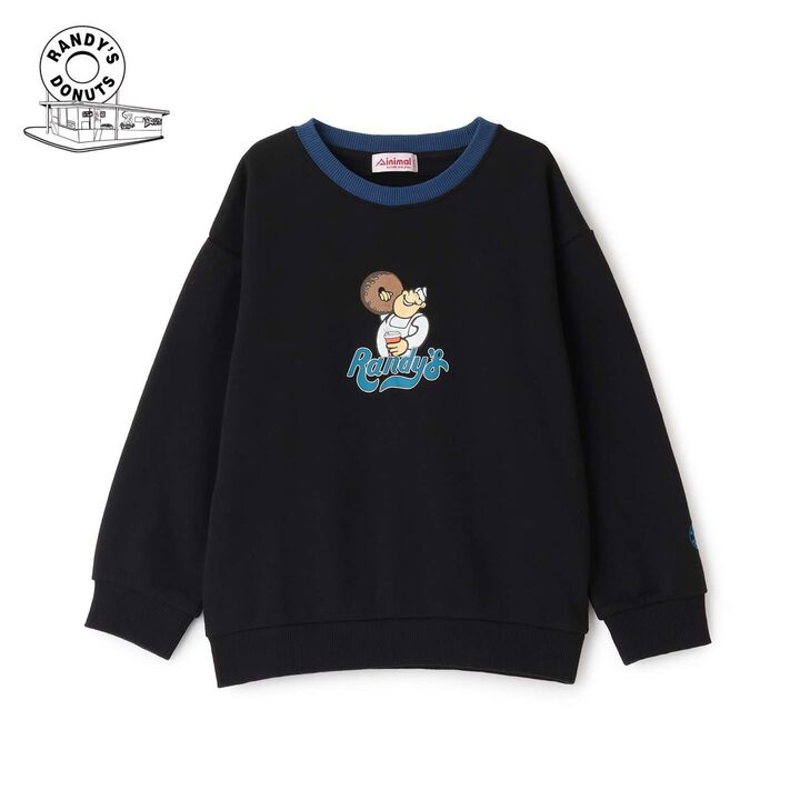 [Randy's] Ringer Print Pullover,Navy, medium image number 10