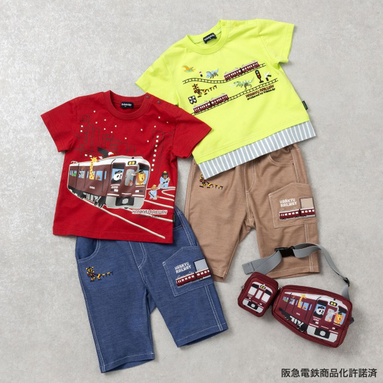 [Hankyu Railway] Sling Bag,Deep red, large image number 9