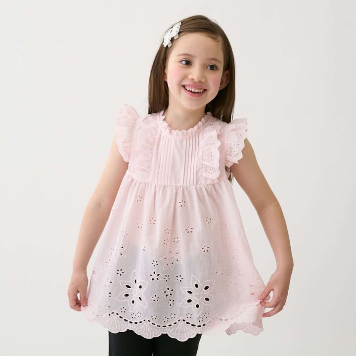 Link - Overlay Lace Tunic,Light pink, medium image number 3