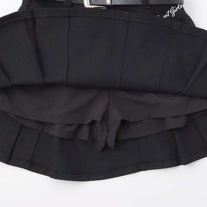 Skirt with Belt,Black, medium image number 10