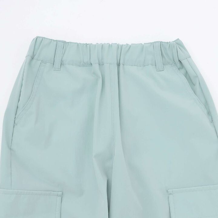 Water-Repellent Cargo Pants,Emerald green, medium image number 14