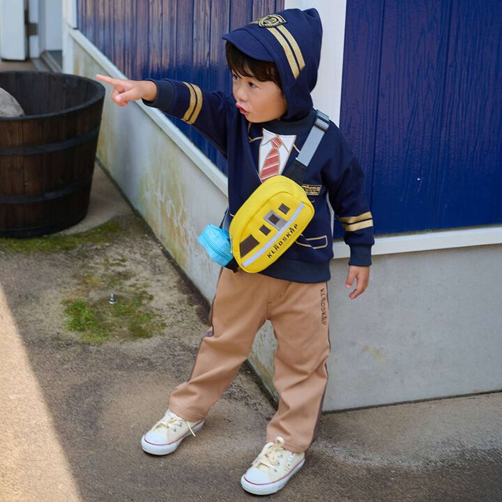 Logo + Side Line Long-Length Painter Pants,Charcoal gray, medium image number 15