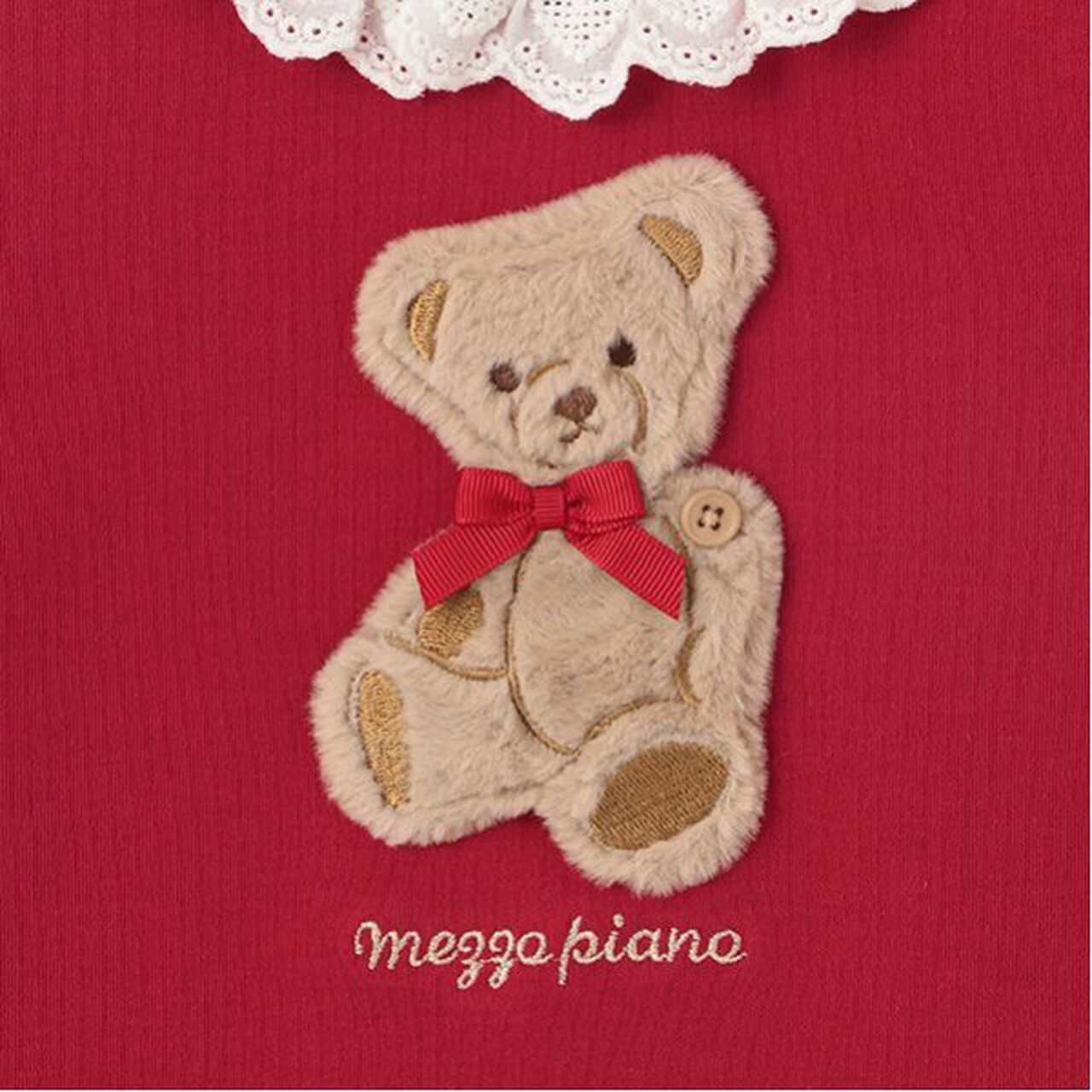 Teddy Bear Long-Sleeve T-Shirt,Light pink, large image number 5