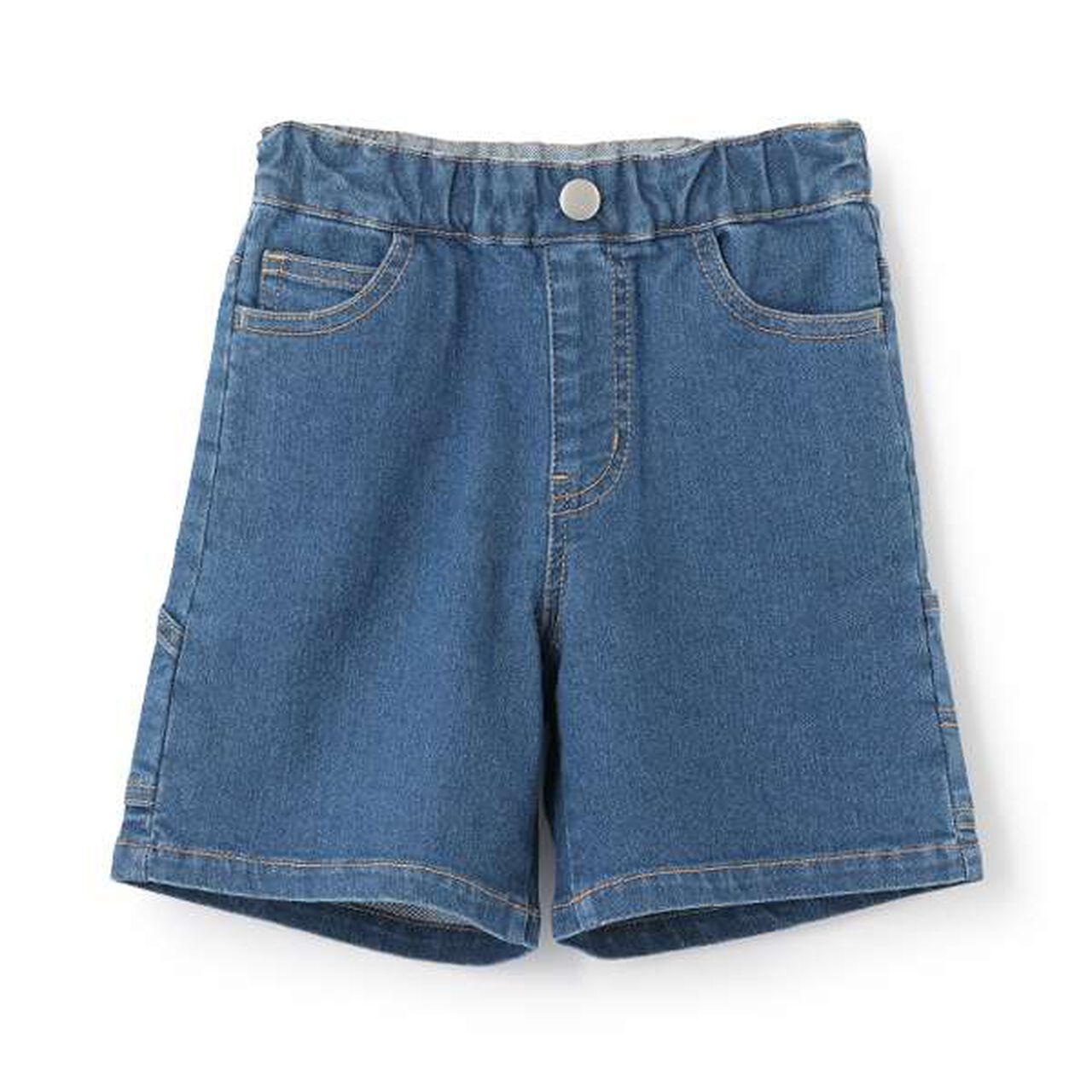 Painter Half Pants,Blue, large image number 20