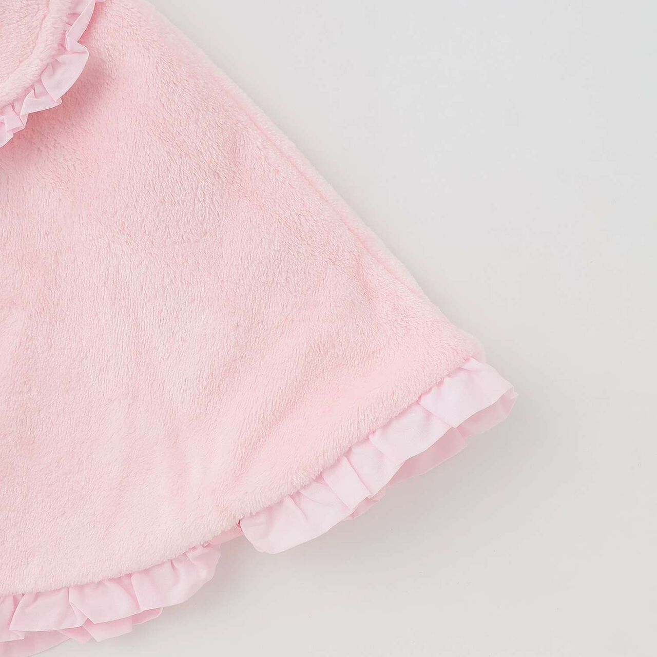 Flocked Jacquard Reversible Cape,Light pink, large image number 10