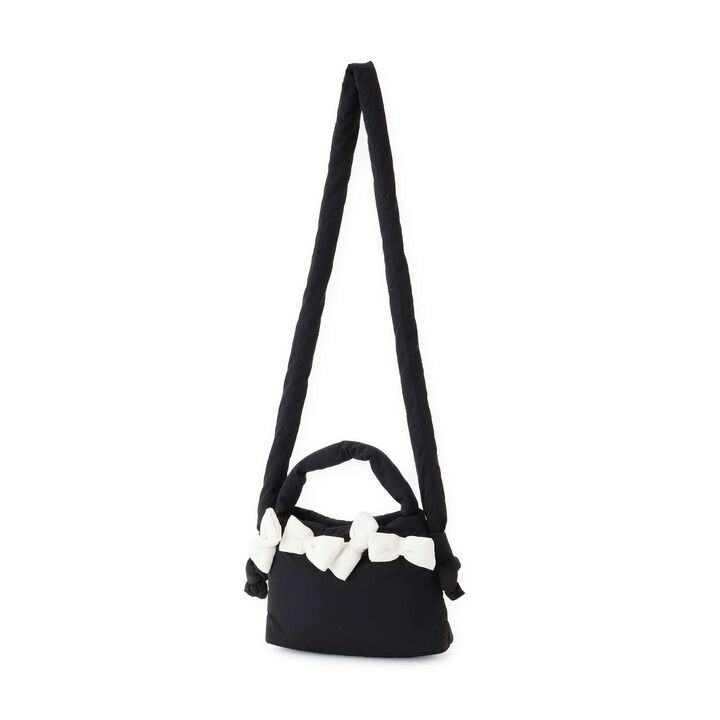 Many Ribbon Bag,Black, medium image number 0