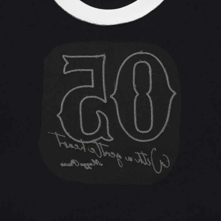 Cool Touch Numbered Tiered One-Piece Dress,Black, medium image number 4