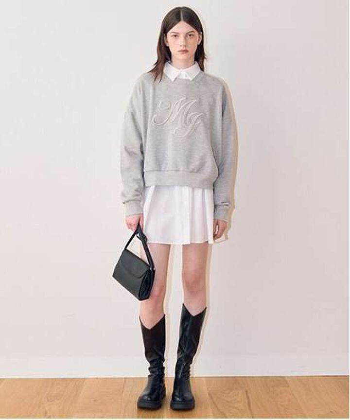 Shirt One-Piece Dress,Off white, medium image number 11