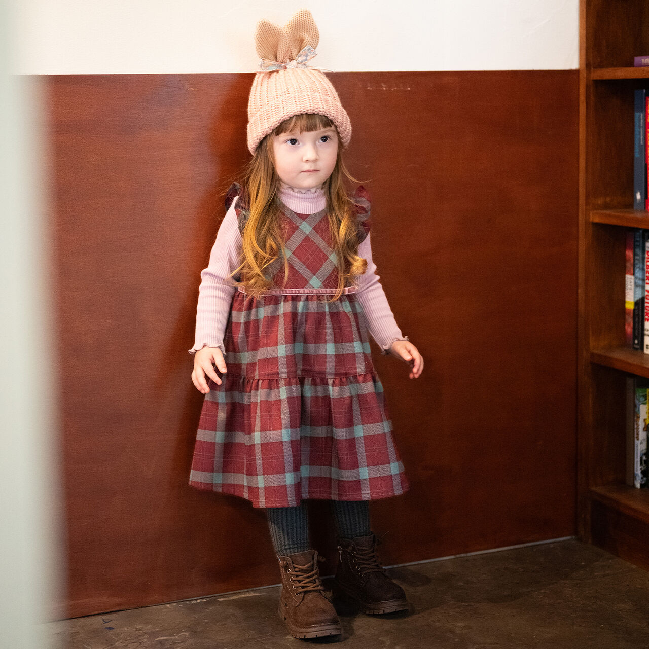 Bunny Ear Beanie,Pink, large image number 7