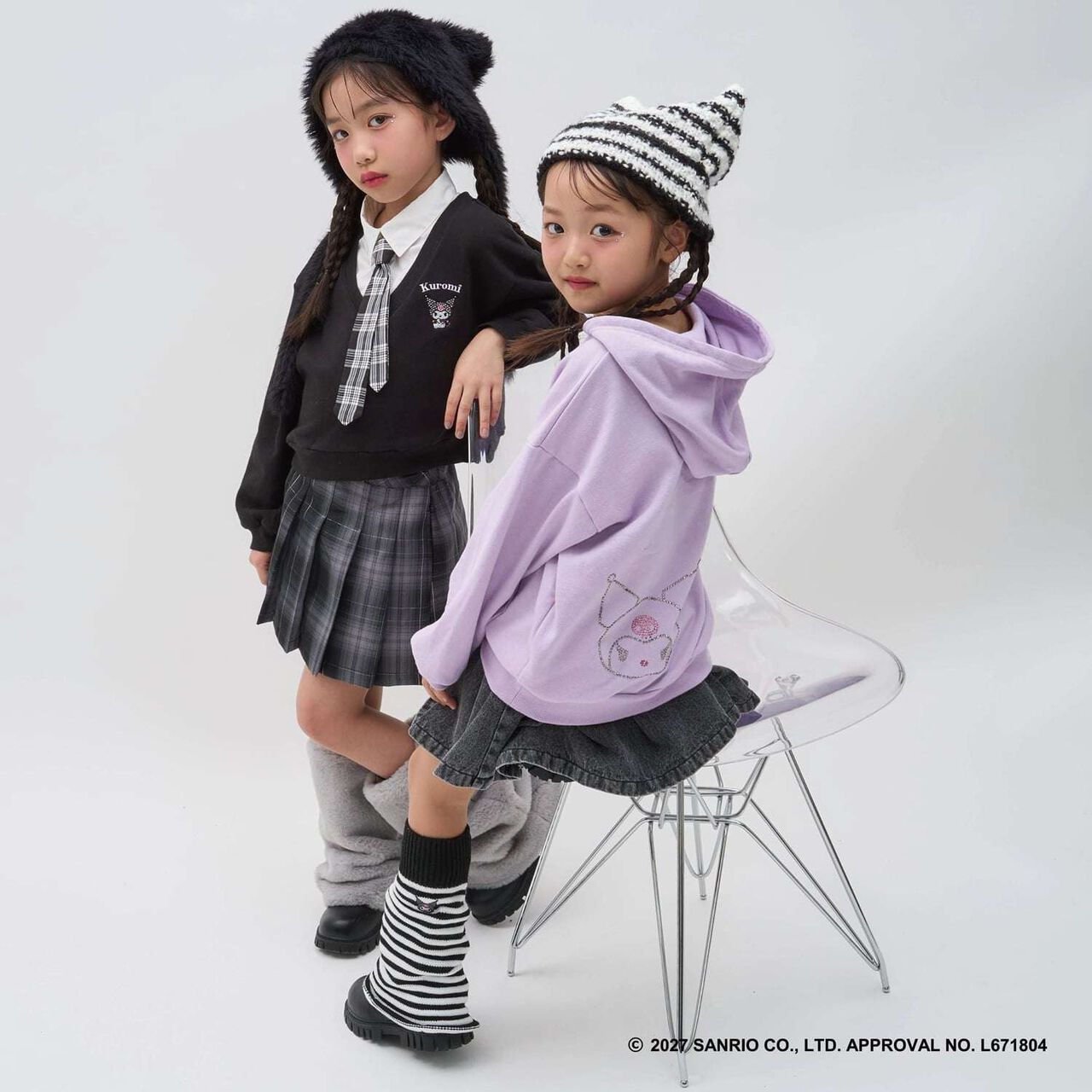 [Sanrio Characters] Leg Covers,Black, large image number 9