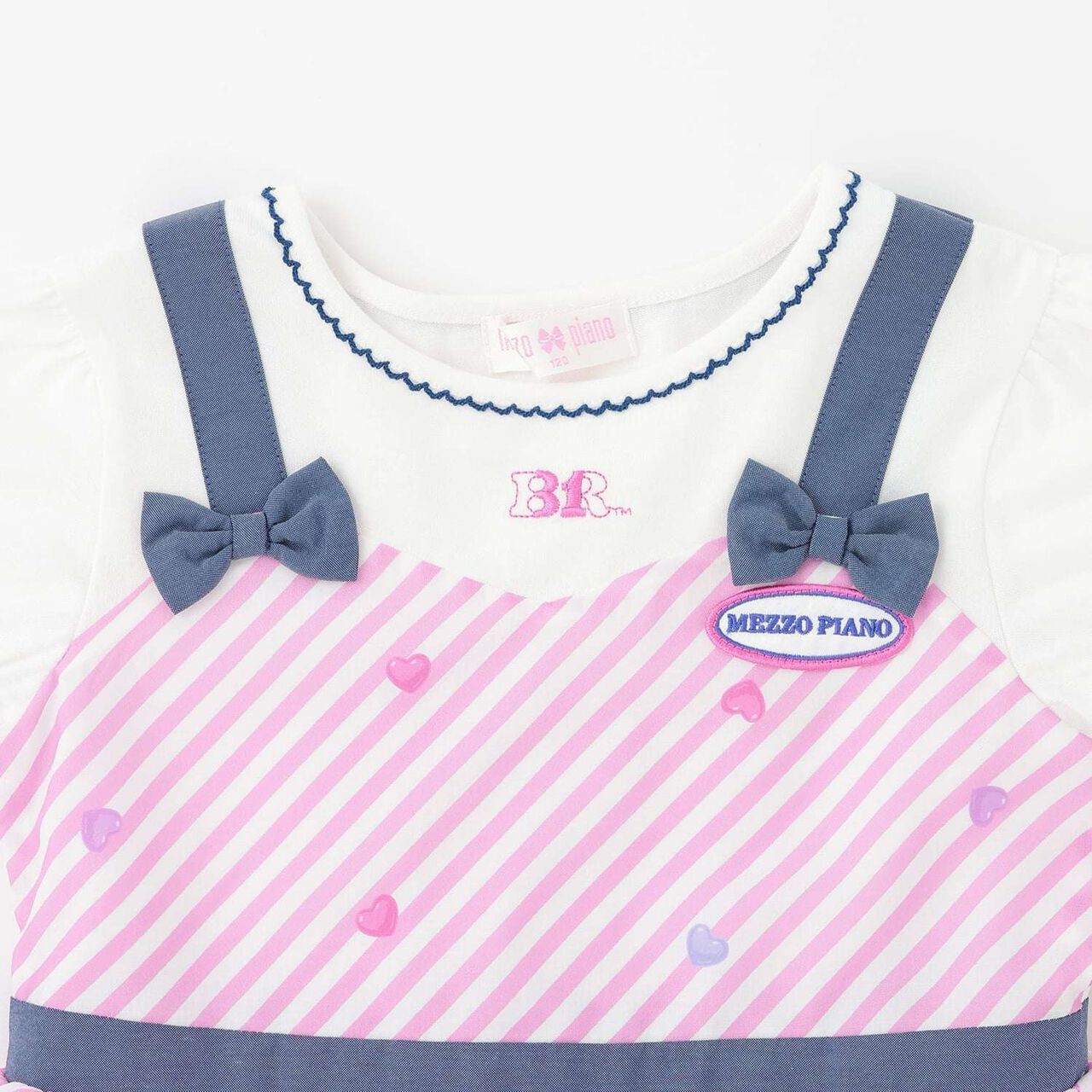 [31 Ice Cream] Docking One-Piece Dress,Red, large image number 9