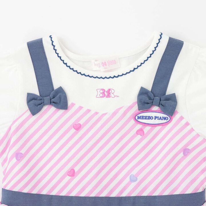 [31 Ice Cream] Docking One-Piece Dress,Red, medium image number 9