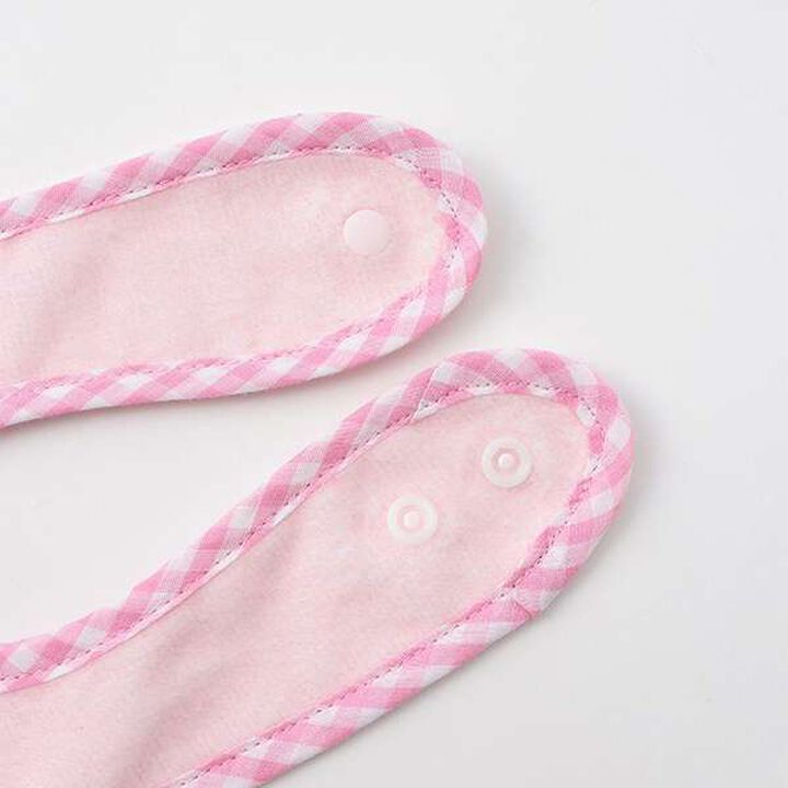 Baby Berie Motif Bib,Light pink, medium image number 2