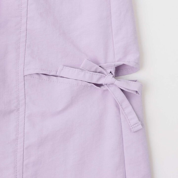 Water-Repellent Slit Cargo Pants,Black, medium image number 14