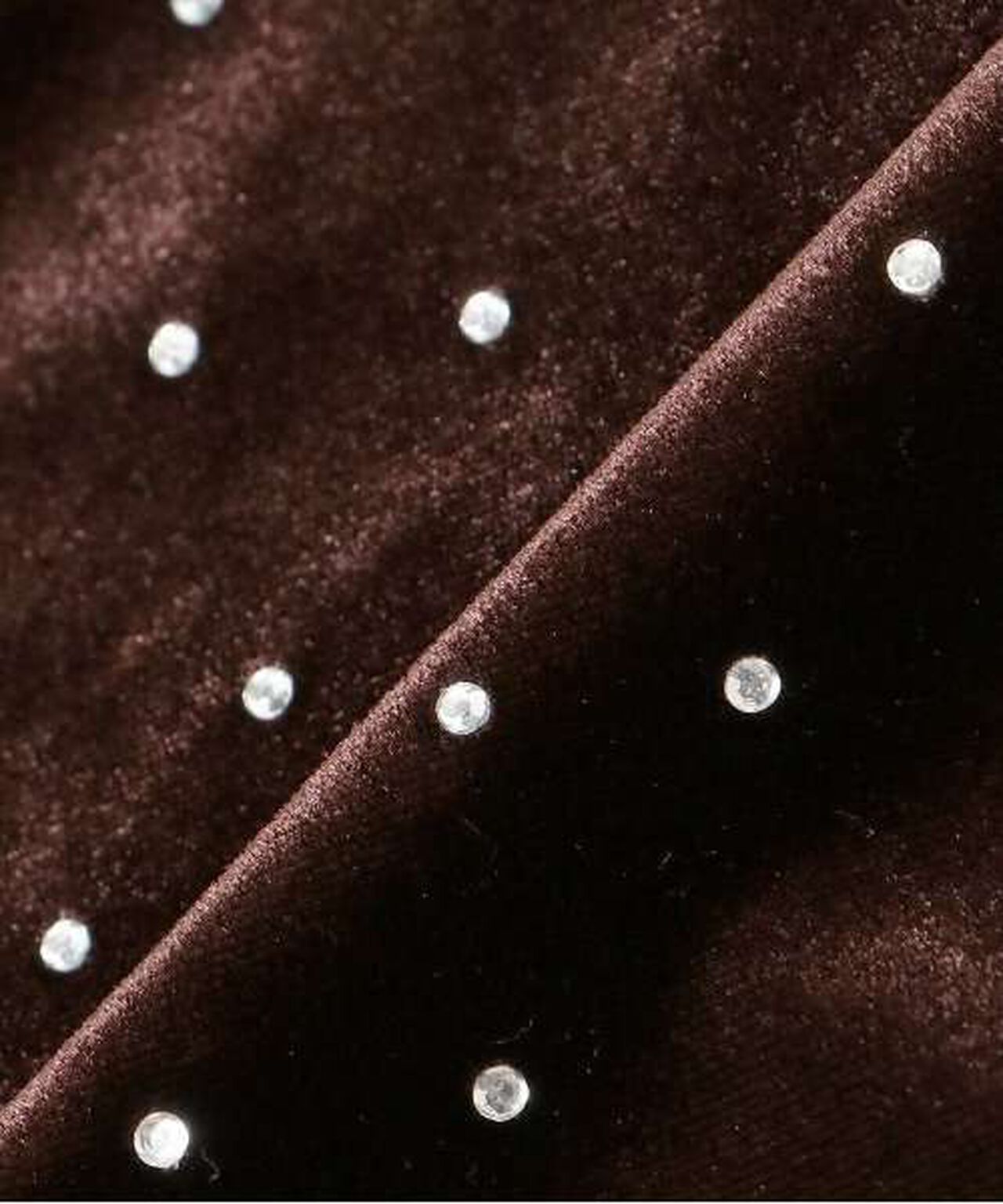 Velour Sequin Pullover,Blue gray, large image number 10